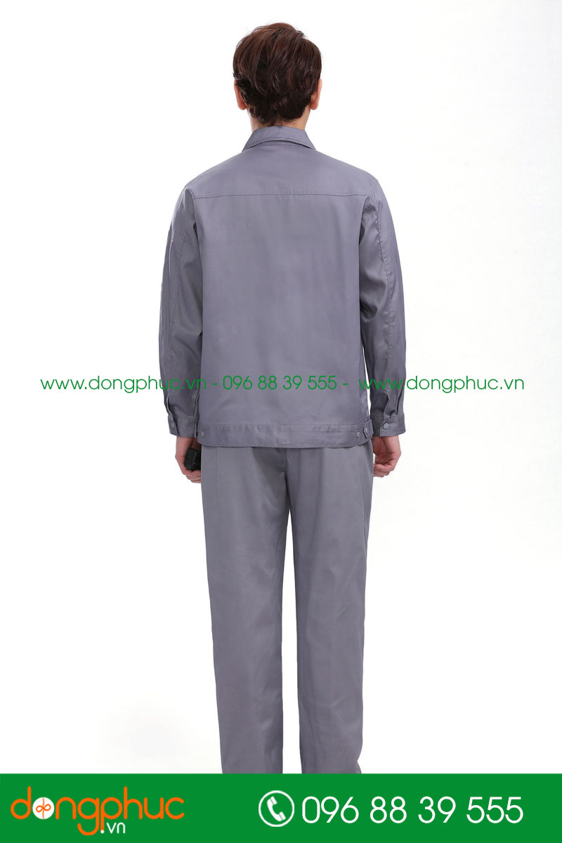 Mẫu bảo hộ màu ghi phối xanh lá